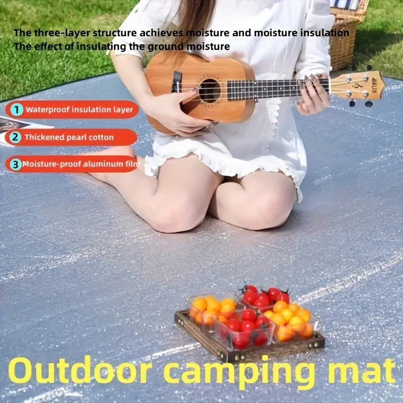 Camping Mat Foam Foil Blanket  - Outdoor Camping Heated Blanket 评论和价格