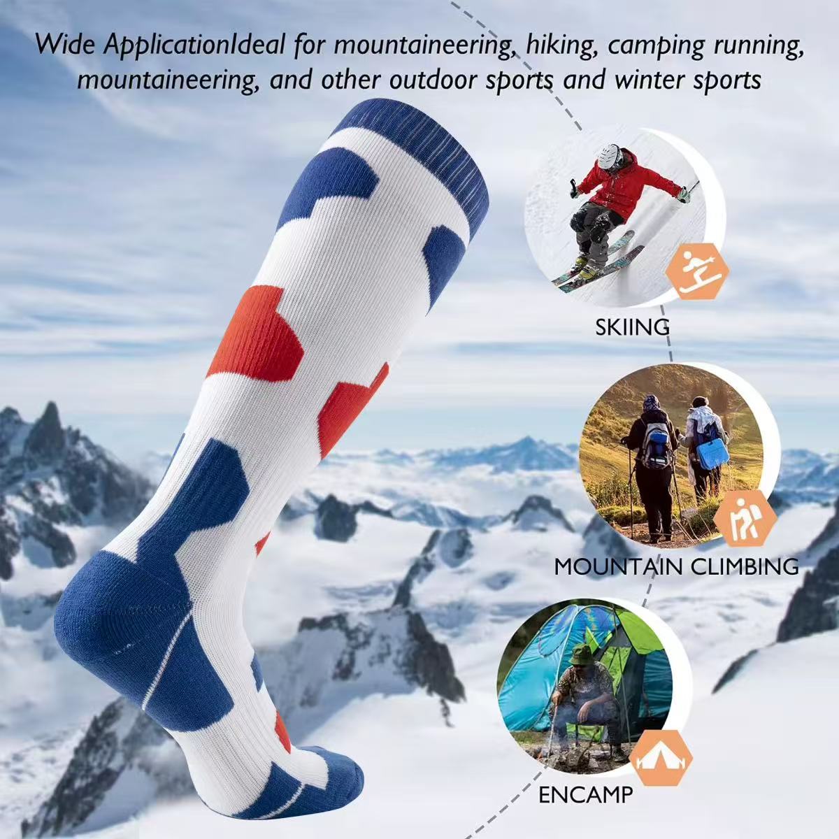 Thermal Winter Ski Socks Thick - Outdoor Camping Winter 评论和价格