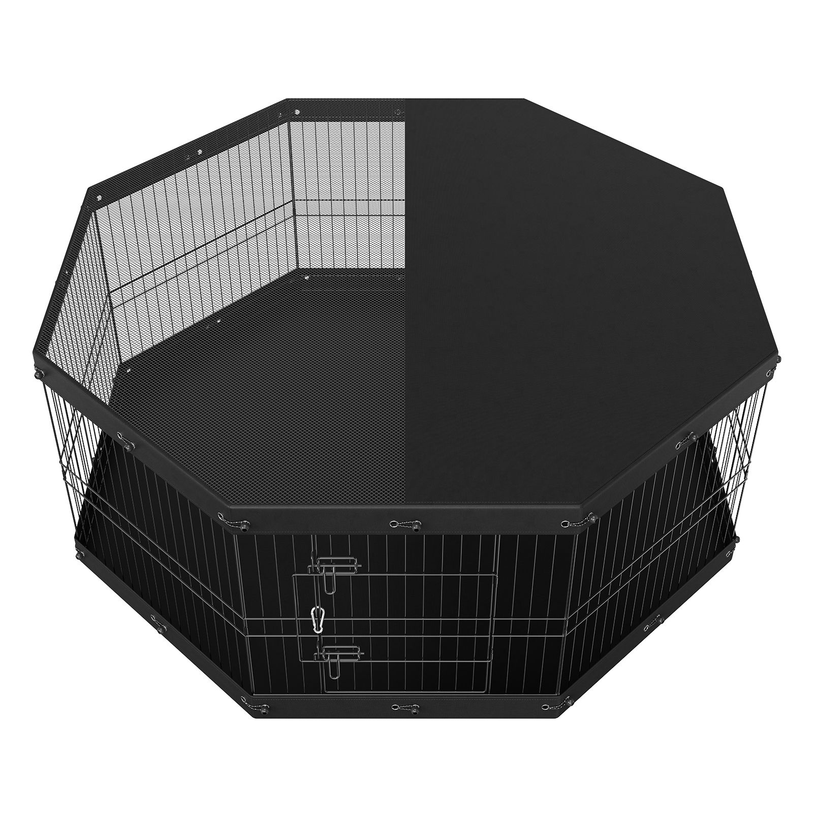 Dog Playpen, 8 Panels Foldable - Outdoor Camping Dog Kennel 评论和价格