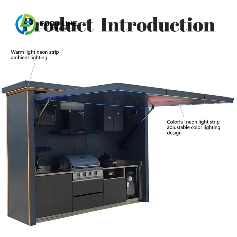 Customized Portable Outdoor Ki - Outdoor Camping Kitchen With Sink 评论和价格