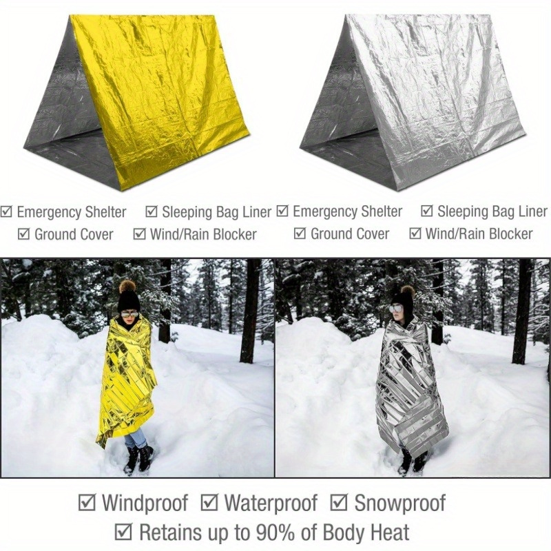 Emergency Mylar Insulation Bla - Emergency Mylar Blanket 评论和价格