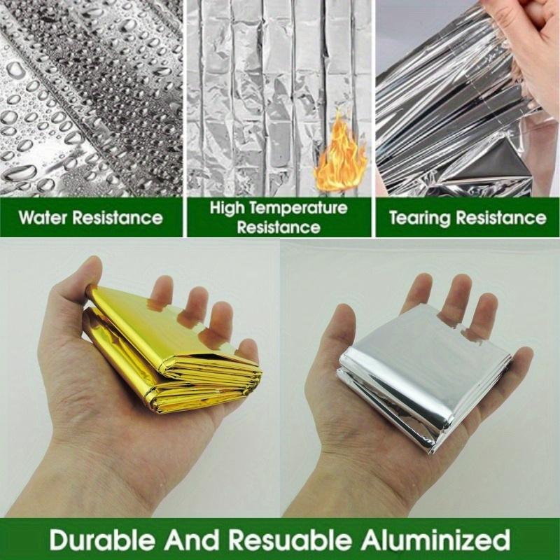 Emergency Mylar Insulation Bla - Emergency Mylar Blanket 评论和价格