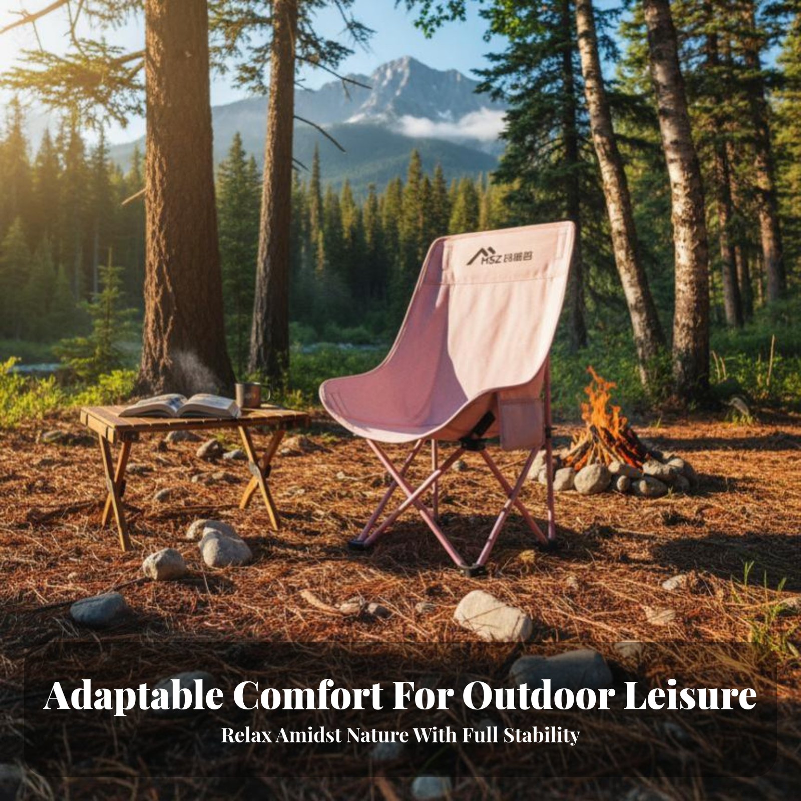 Foldable Mesh High Back Chair  - Outdoor Camping Recliner 评论和价格
