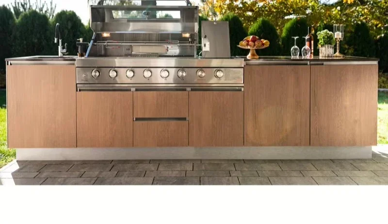 Modular Outdoor Kitchen Cabine - Outdoor Camping Kitchen With Sink 评论和价格
