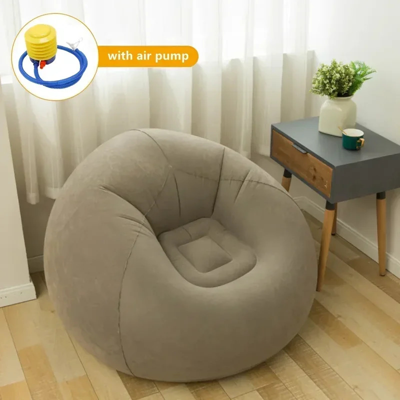 Large Lazy Inflatable Sofa Cha - Outdoor Camping Couch 评论和价格