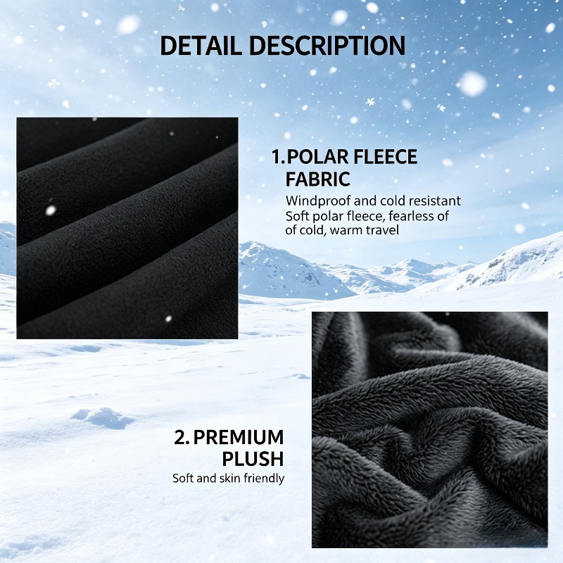 Winter MotorcycleWarm Mask Men - Outdoor Camping Winter 评论和价格