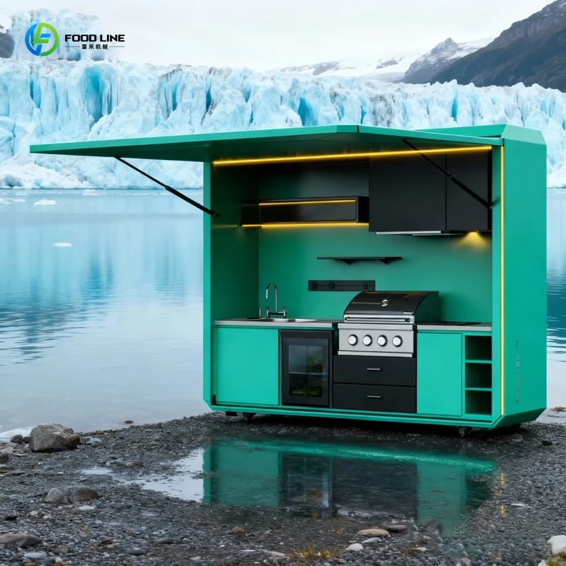 Customized Modern Modular Prem - Outdoor Camping Kitchen With Sink 评论和价格