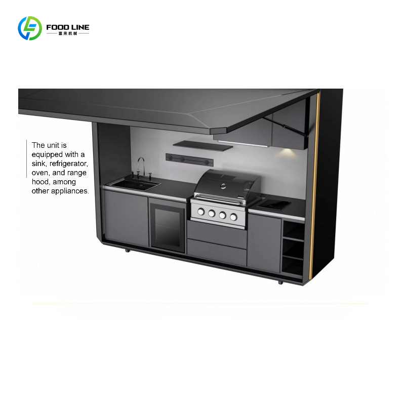 Customized Modern Modular Prem - Outdoor Camping Kitchen With Sink 评论和价格