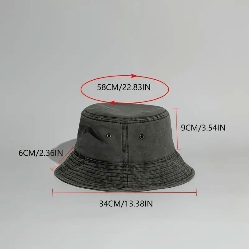 One Unisex Bucket Hat with a ' - Outdoor Camping Decor Ideas 评论和价格