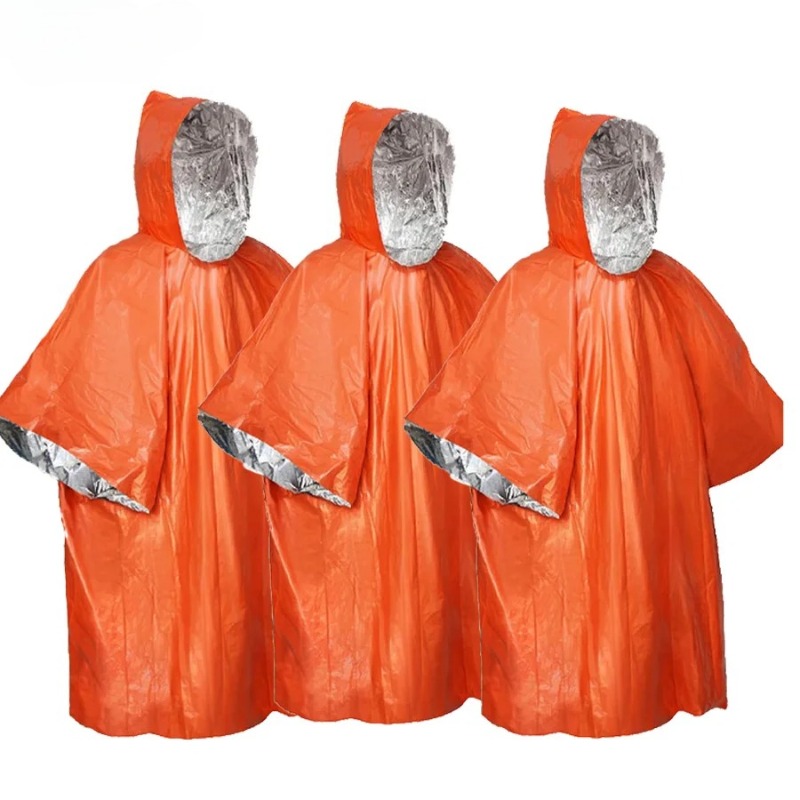 1-5PCS Multifunctional Surviva - Emergency Mylar Blanket 评论和价格