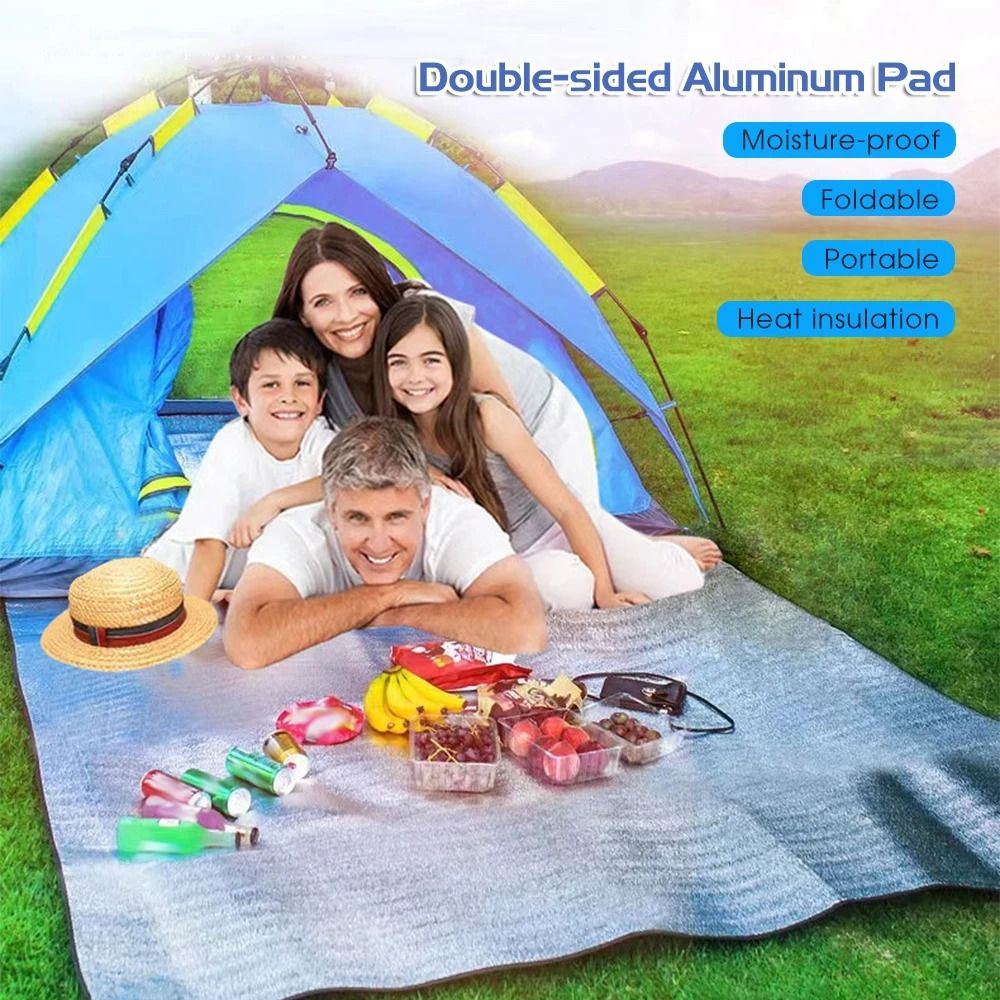 Camping Mat Foam Foil Blanket  - Outdoor Camping Heated Blanket 评论和价格