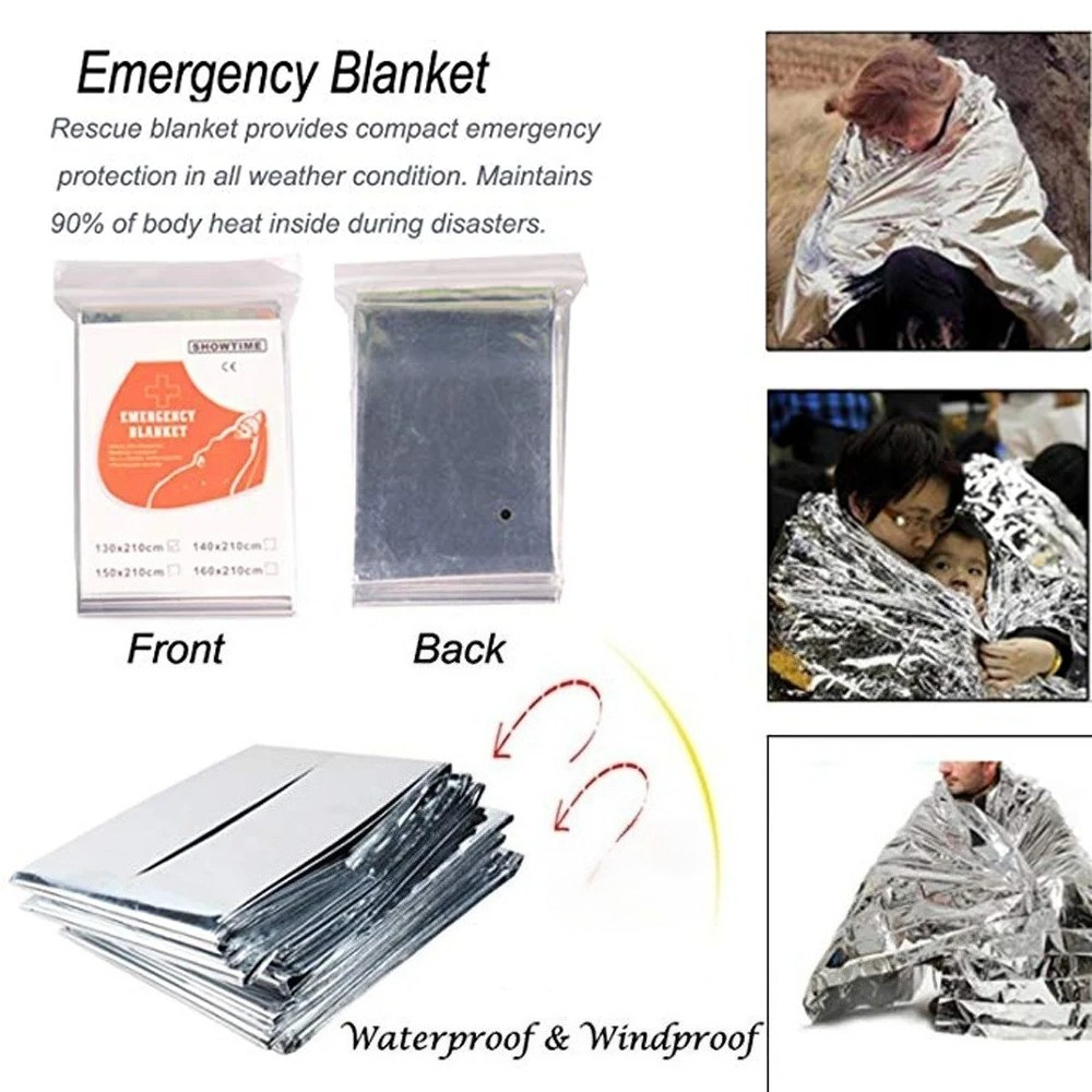 1/4pcs Emergency Mylar Thermal - Emergency Mylar Blanket 评论和价格