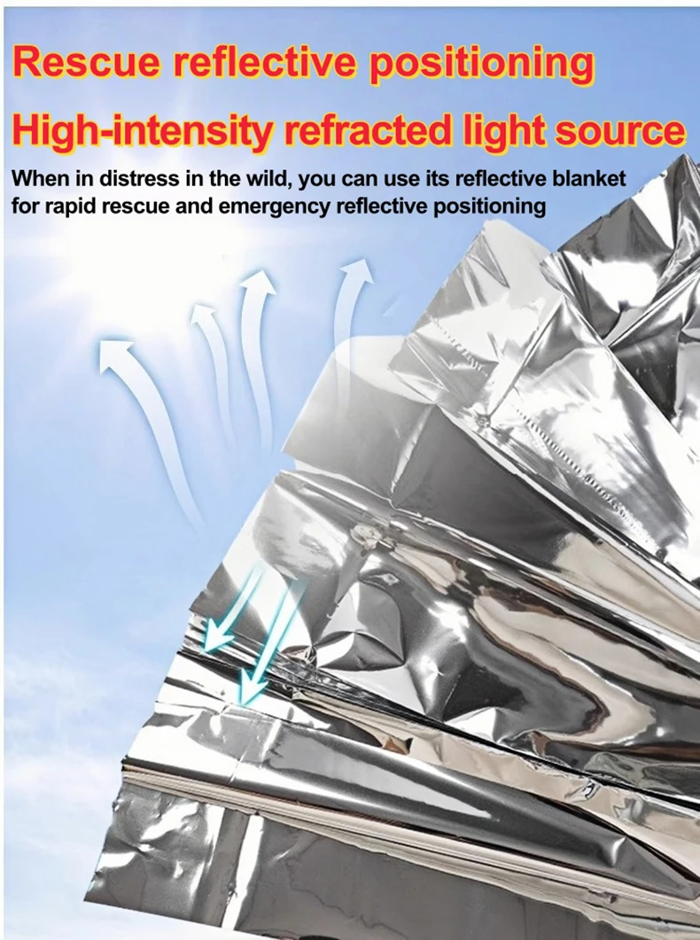 1/4pcs Emergency Mylar Thermal - Emergency Mylar Blanket 评论和价格