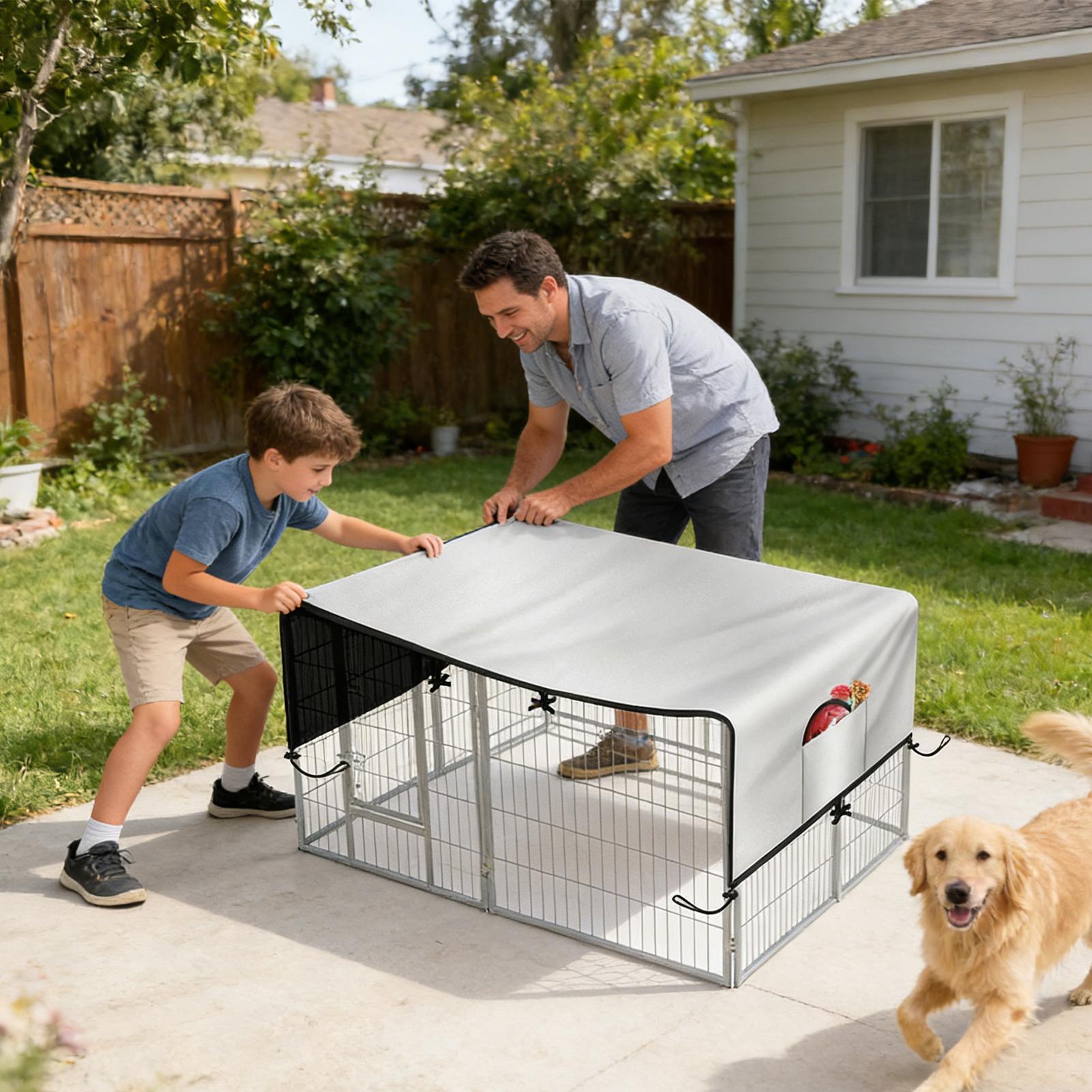 Crate Cover 210D Oxford Pet En - Outdoor Camping Dog Kennel 评论和价格