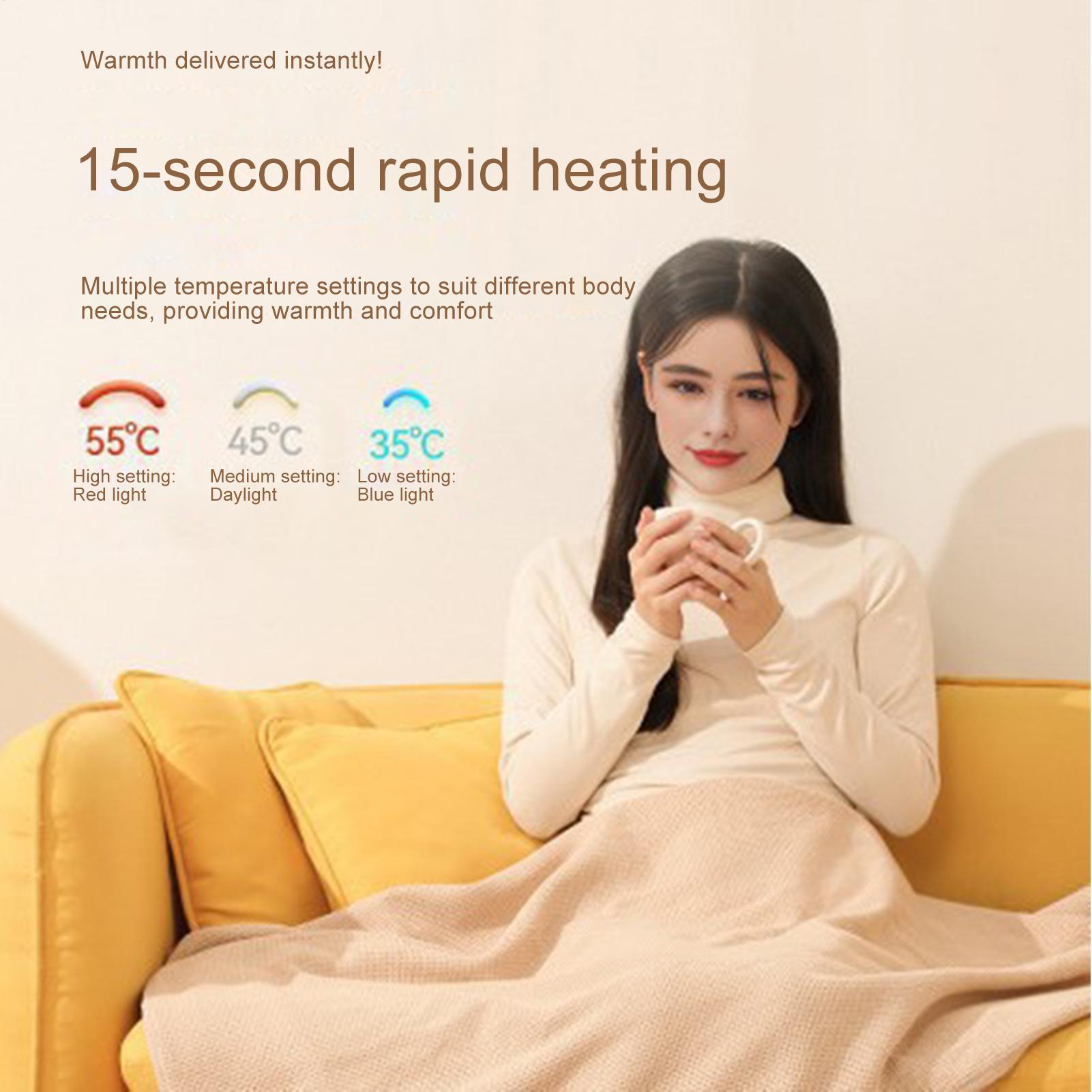 USB Heated Blanket Auto Shut O - Outdoor Camping Heated Blanket 评论和价格