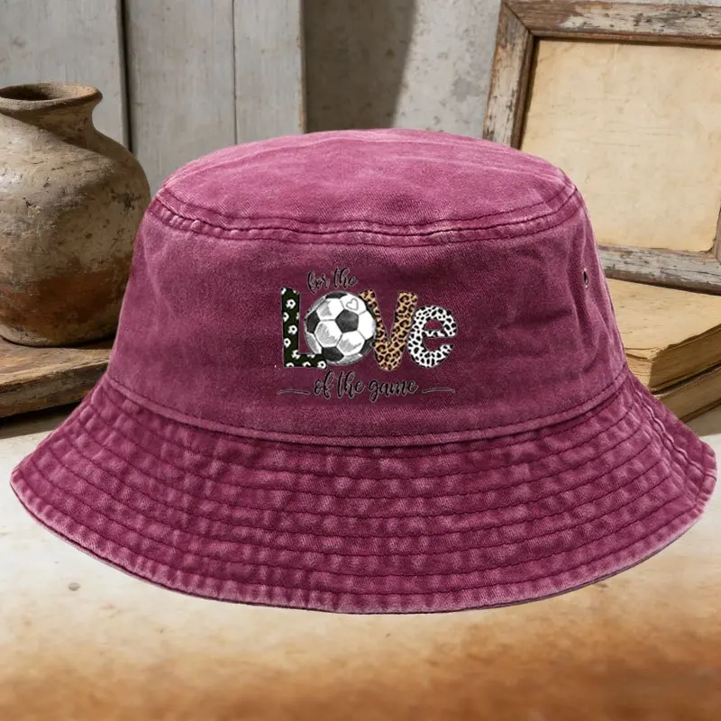 Unisex Bucket Hat with Soccer  - Outdoor Camping Decor Ideas 评论和价格