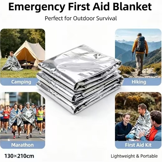 Mylar Thermal Emergency Blanke - Emergency Mylar Blanket 评论和价格