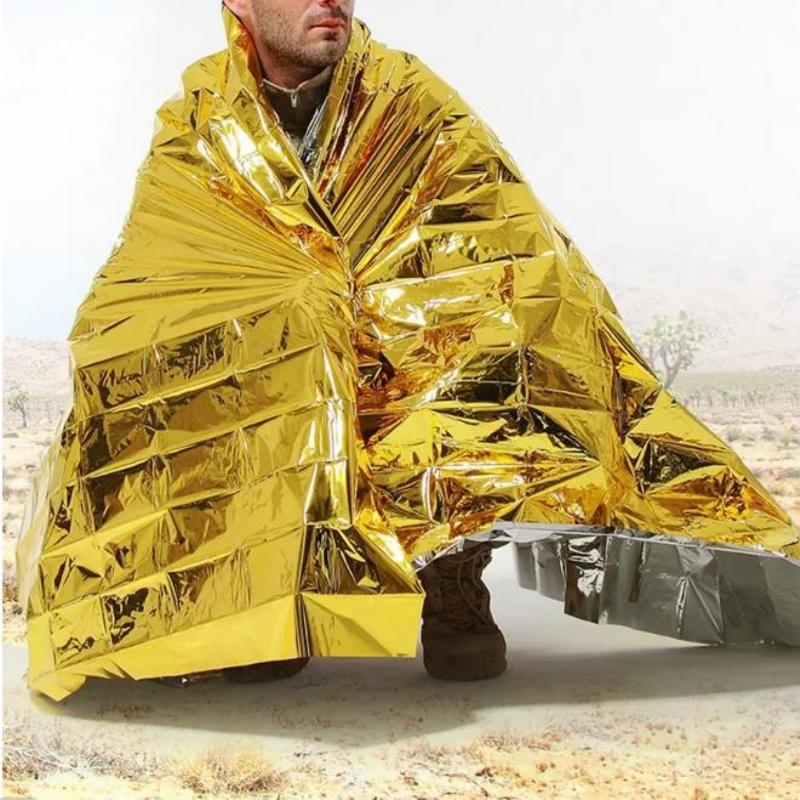 Outdoor Emergency Thermal Blan - Emergency Mylar Blanket 评论和价格