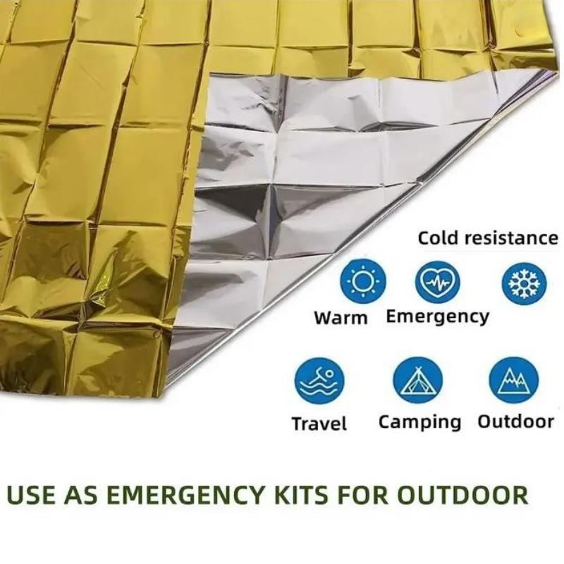Outdoor Emergency Thermal Blan - Emergency Mylar Blanket 评论和价格