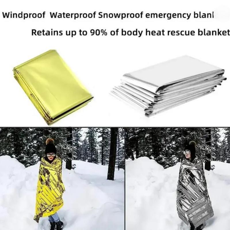 Outdoor Emergency Thermal Blan - Emergency Mylar Blanket 评论和价格