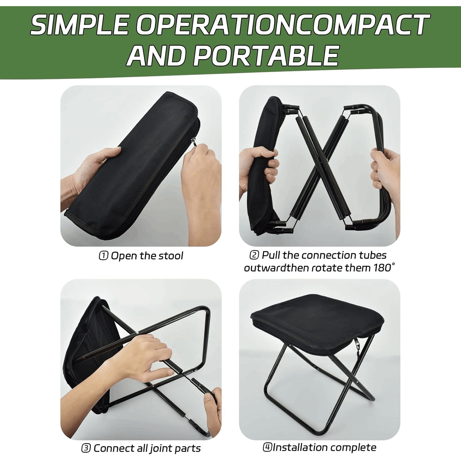[Portable Folding Chair] Light - Outdoor Camping Loveseat 评论和价格