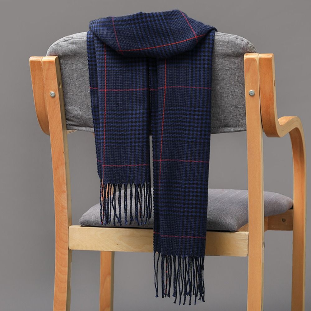 Classic Men's Scarf Winter Thi - Outdoor Camping Winter 评论和价格