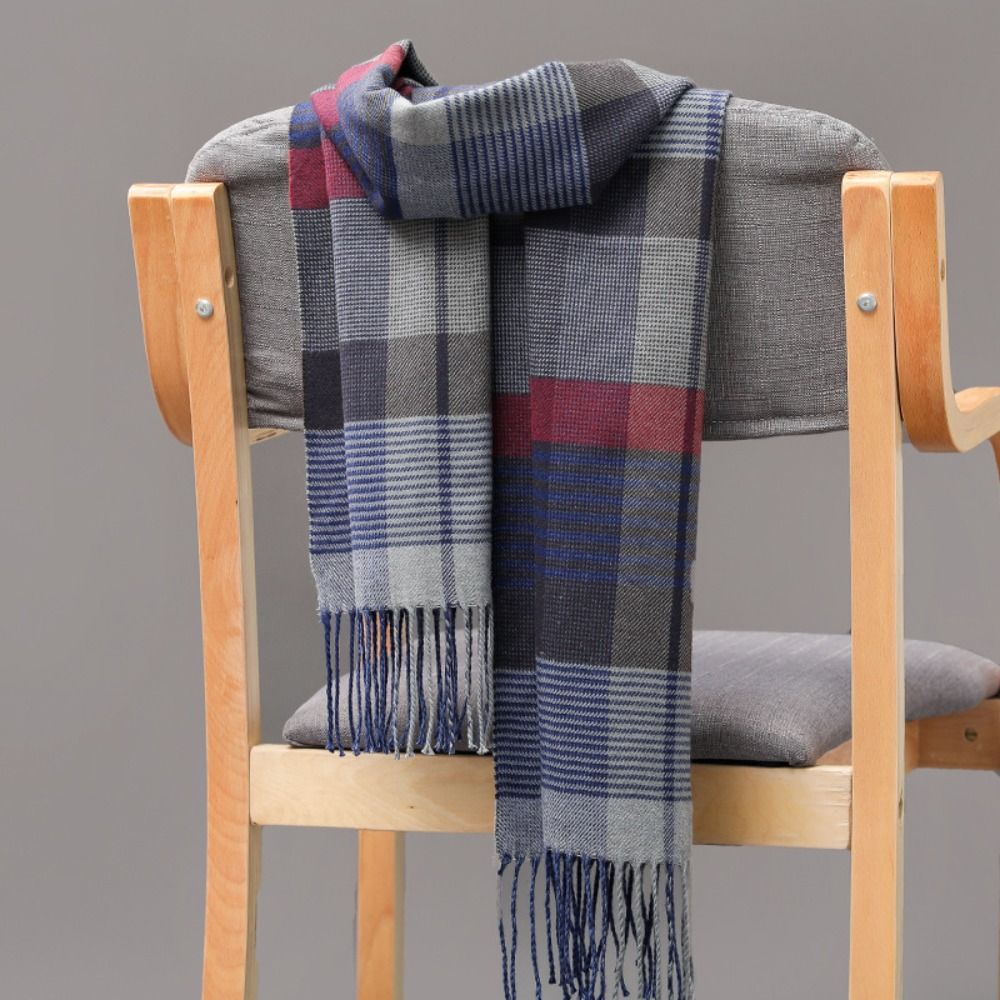Classic Men's Scarf Winter Thi - Outdoor Camping Winter 评论和价格
