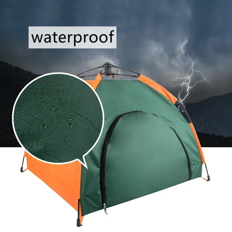 Dog House Tent Cat Bed Pet Cus - Outdoor Camping Dog Kennel 评论和价格