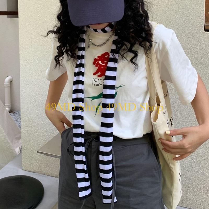 49MD Stripe Pattern Scarf for  - Outdoor Camping Shop 评论和价格