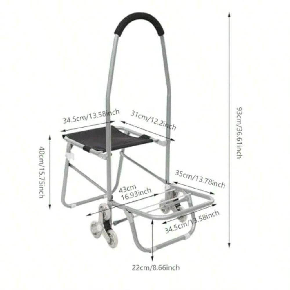 3 Wheel Folding Art Cart with  - Outdoor Camping Shop 评论和价格