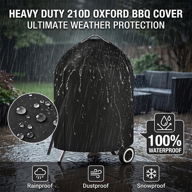 Black round Outdoor Grill Cove - Outdoor Gas Stove 评论和价格